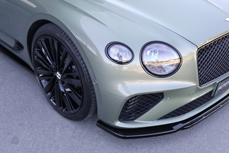 Bentley Continental GTC 4.0 V8 | SPEED DESIGN | ALPINE GREEN | NEW BENTLEY SERVICE | SPORTUITLAAT | NEKVERWARMING | STUURWIELVERWARMING | STOELKOELING/V