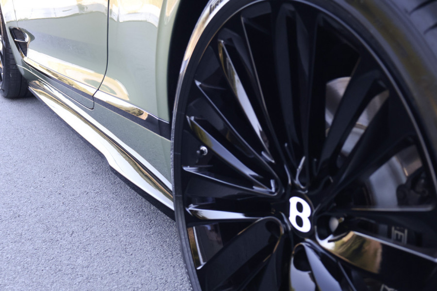 Bentley Continental GTC 4.0 V8 | SPEED DESIGN | ALPINE GREEN | NEW BENTLEY SERVICE | SPORTUITLAAT | NEKVERWARMING | STUURWIELVERWARMING | STOELKOELING/V