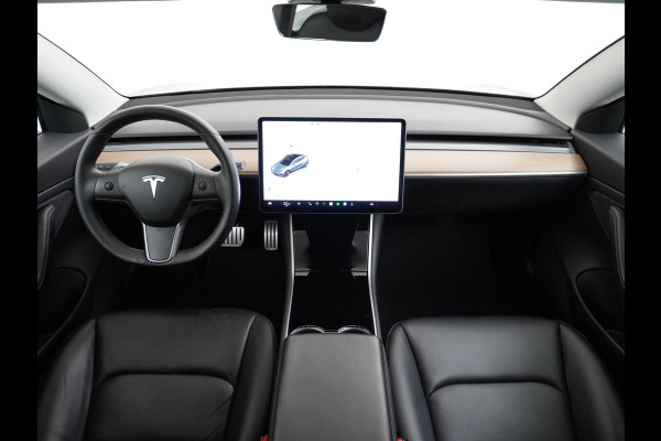 Tesla Model 3 Performance AWD 513pk 0-100 in 3,4 sec! Lmv-20" FSD-Comp.3 AutoPilot Carbon-Spoiler Premium-HiFi Pano.dak Camera Leer Adaptive-C Camera Navi LED ACC DAB Voorverwarmen interieur en Keyless via App One-Pedal-Drive Rode Remklauwen Origineel Nederlandse auto! Nieuwprijs €65.680 Garantie op Accu/Motor tot 21-12-2027 max 192.000km