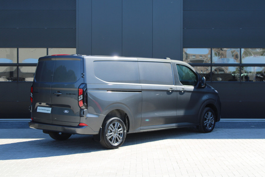 Ford Transit Custom 320 2.0 TDCI L2H1 Limited 150pk - 2x Schuifdeur - Adaptive Cruise - Verwarmd stuur - Blind spot - Navigatie - Camera - Draadloos