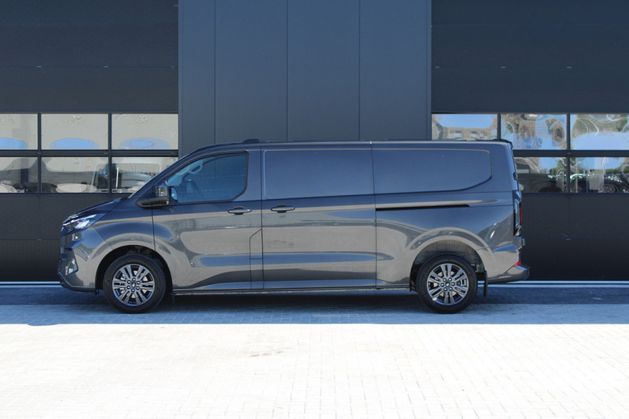 Ford Transit Custom 320 2.0 TDCI L2H1 Limited 150pk - 2x Schuifdeur - Adaptive Cruise - Verwarmd stuur - Blind spot - Navigatie - Camera - Draadloos