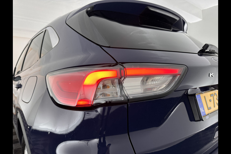 Ford Kuga 2.5 PHEV Titanium X (INCL-BTW) *LEATHER-MICROFIBRE | FULL-LED | DIGI-COCKPIT | ADAPTIVE-CRUISE | BLINDSPOT | PARK-PILOT | CAMERA | NAVI-FULLMAP | HEATED-COMFORT-SEATS | CARPLAY | DAB | LANE-ASSIST | 17"ALU*