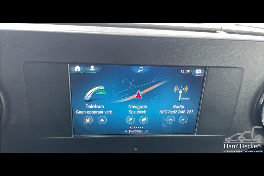 Mercedes-Benz Sprinter L3 H2 Automaat 317 MBUX Fabrieksgarantie 170PK Koelwagen Carrier Xarios 350 Dag & Nachtkoeling BPM Vrij