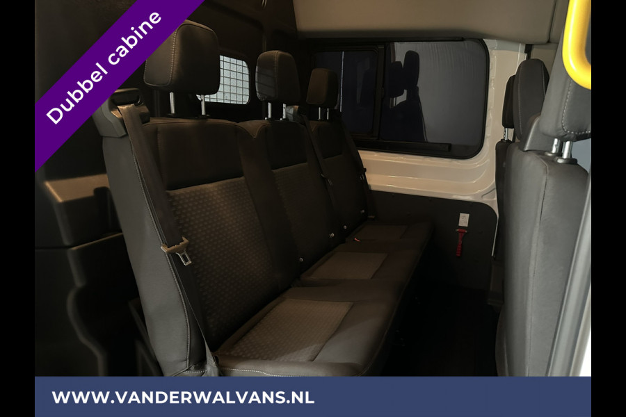 Ford Transit 2.0 TDCI 170pk 3500kg Trekhaak L3H2 Dubbele Cabine Euro6 Airco | 6-Zits | Camera | Cruisecontrol Parkeersensoren