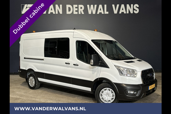 Ford Transit 2.0 TDCI 170pk 3500kg Trekhaak L3H2 Dubbele Cabine Euro6 Airco | 6-Zits | Camera | Cruisecontrol Parkeersensoren