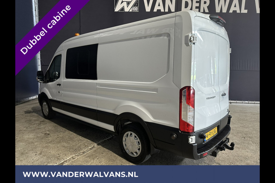 Ford Transit 2.0 TDCI 170pk 3500kg Trekhaak L3H2 Dubbele Cabine Euro6 Airco | 6-Zits | Camera | Cruisecontrol Parkeersensoren