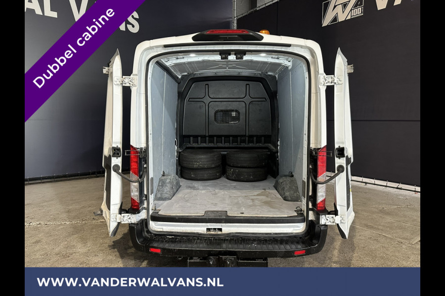 Ford Transit 2.0 TDCI 170pk 3500kg Trekhaak L3H2 Dubbele Cabine Euro6 Airco | 6-Zits | Camera | Cruisecontrol Parkeersensoren