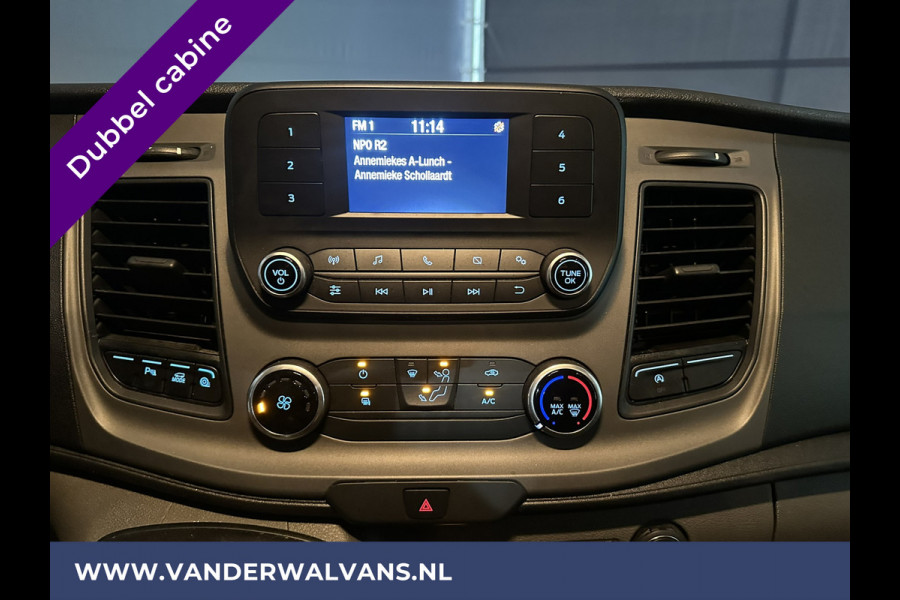 Ford Transit 2.0 TDCI 170pk 3500kg Trekhaak L3H2 Dubbele Cabine Euro6 Airco | 6-Zits | Camera | Cruisecontrol Parkeersensoren