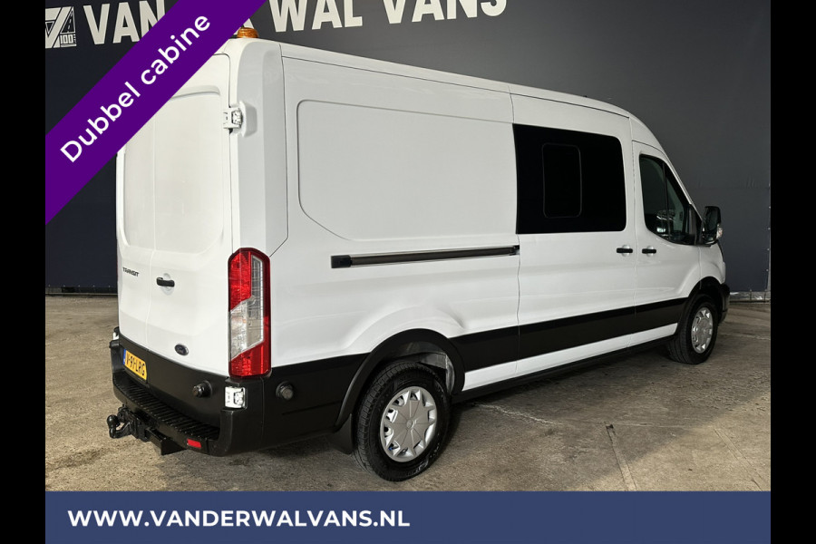 Ford Transit 2.0 TDCI 170pk 3500kg Trekhaak L3H2 Dubbele Cabine Euro6 Airco | 6-Zits | Camera | Cruisecontrol Parkeersensoren