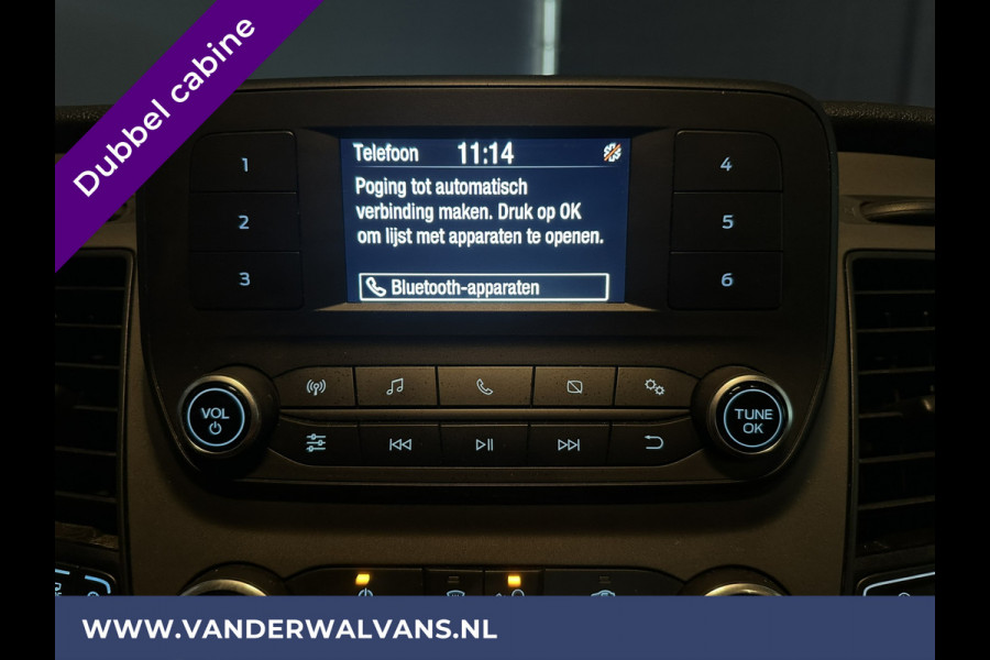 Ford Transit 2.0 TDCI 170pk 3500kg Trekhaak L3H2 Dubbele Cabine Euro6 Airco | 6-Zits | Camera | Cruisecontrol Parkeersensoren