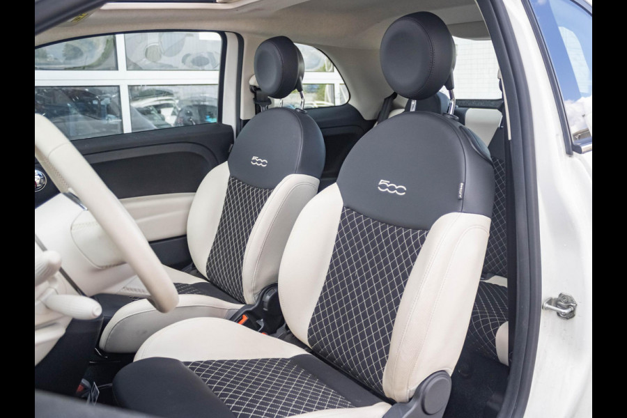Fiat 500 Hybrid Dolcevita | Airco | Cruise | 15" | Schuif/Kanteldak | PDC