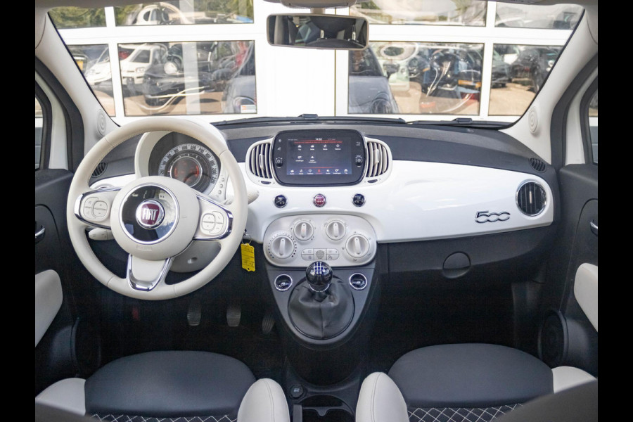 Fiat 500 Hybrid Dolcevita | Airco | Cruise | 15" | Schuif/Kanteldak | PDC