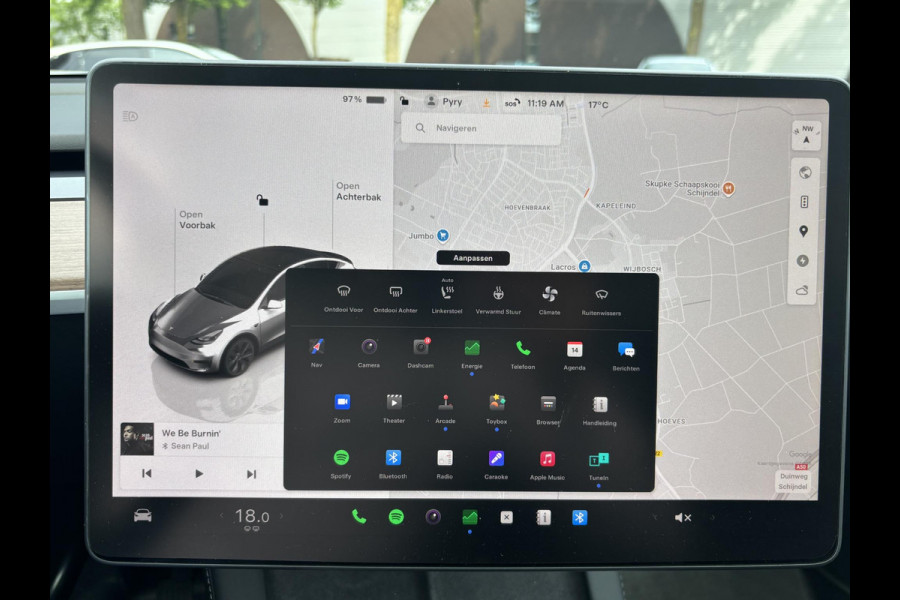 Tesla Model Y Long Range AWD 75 kWh AUTOPILOT | TREKHAAK AFNEEMBAAR | TESLA GARANTIE T/M 4-2027