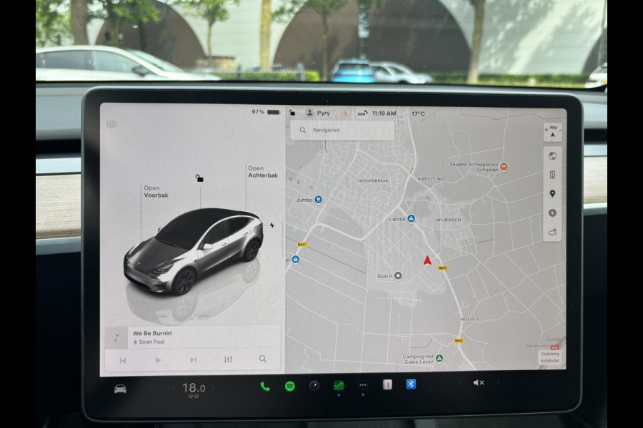 Tesla Model Y Long Range AWD 75 kWh AUTOPILOT | TREKHAAK AFNEEMBAAR | TESLA GARANTIE T/M 4-2027