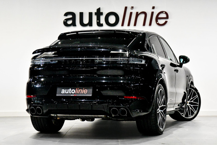 Porsche Cayenne Coupé 3.0 E-Hybrid. BTW, Sport Design, Sportuitlaat, Softclose, Leder, Memory, ACC, Keyless, Camera, Dodeh, Luchtv