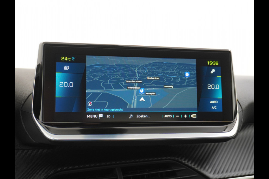 Peugeot e-208 EV Allure Pack 50kWh Apple Carplay Android Auto Camera Navi Stoelverwarming DAB+ Keyless Regen/Lichtsensor Lmv 16" Led Bluetooth Rijstrooksensor met correctie Verkeersbord detectie Fase 3 Laden  19 euro belasting per 3 maanden nieuwprijs € 33.500 euro