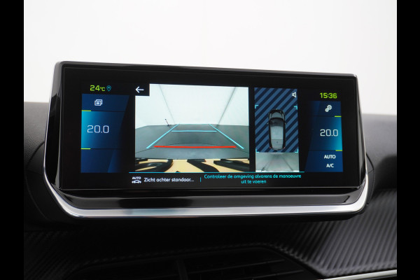 Peugeot e-208 EV Allure Pack 50kWh Apple Carplay Android Auto Camera Navi Stoelverwarming DAB+ Keyless Regen/Lichtsensor Lmv 16" Led Bluetooth Rijstrooksensor met correctie Verkeersbord detectie Fase 3 Laden  19 euro belasting per 3 maanden nieuwprijs € 33.500 euro