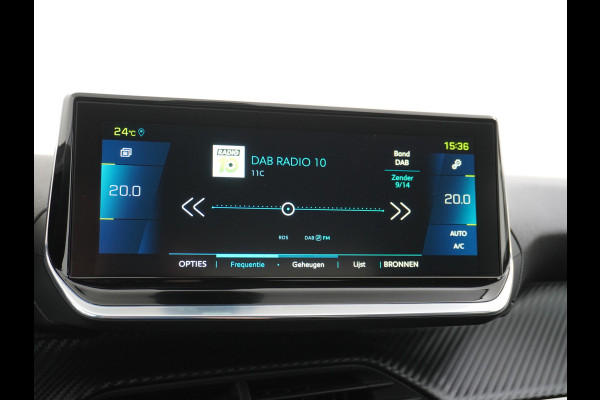 Peugeot e-208 EV Allure Pack 50kWh Apple Carplay Android Auto Camera Navi Stoelverwarming DAB+ Keyless Regen/Lichtsensor Lmv 16" Led Bluetooth Rijstrooksensor met correctie Verkeersbord detectie Fase 3 Laden  19 euro belasting per 3 maanden nieuwprijs € 33.500 euro