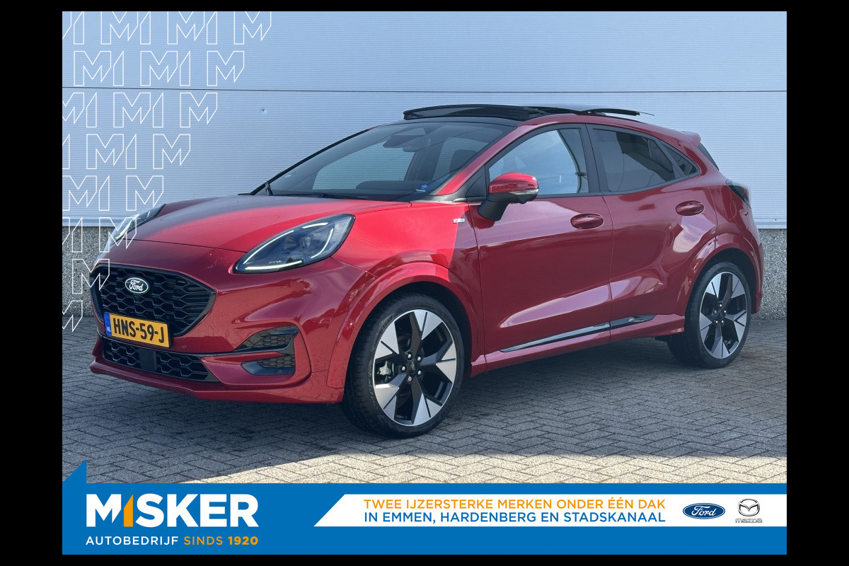 Ford Puma 1.0 EB Hyb ST-Line X 155pk! AUTOMAAT! TREKHAAK! DRIVERPACK! WINT Ford Puma 1.0 EB Hyb ST-Line X 155pk! AUTOMAAT! TREKHAAK! DRIVERPACK! WINT