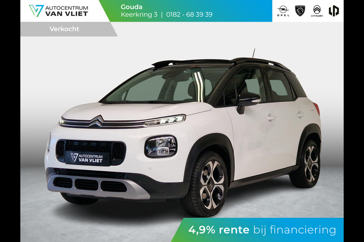 Citroën C3 Aircross 1.2 PureTech S&S Shine | Navigatie | Elektrisch Dakraam | Stoelverwarming | Focal HIFI | Draadloze telefoonlader Citroën C3 Aircross 1.2 PureTech S&S Shine | Navigatie | Elektrisch Dakraam | Stoelverwarming | Focal HIFI | Draadloze telefoonlader