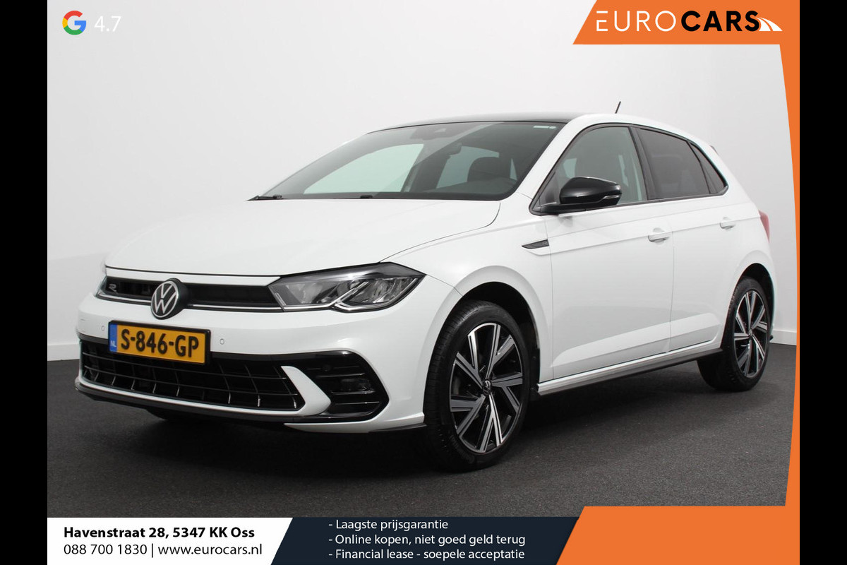 Volkswagen Polo 1.0 TSI R-Line DSG Navigatie App Connect Climate Control DAB LED Parkeer sensoren Cruise control adaptive Lichtmetalen velgen Volkswagen Polo 1.0 TSI R-Line DSG Navigatie App Connect Climate Control DAB LED Parkeer sensoren Cruise control adaptive Lichtmetalen velgen
