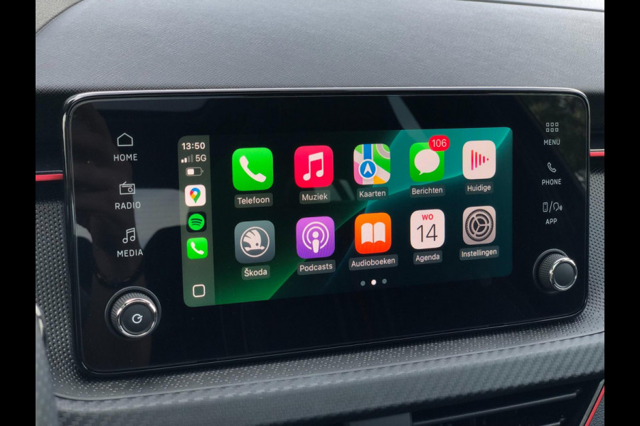 Škoda Kamiq 1.0 TSI Monte Carlo | Panoramadak, Virtual Cockpit, Camera, Climate, Carplay/Android | Dealeronderhouden | NAP |