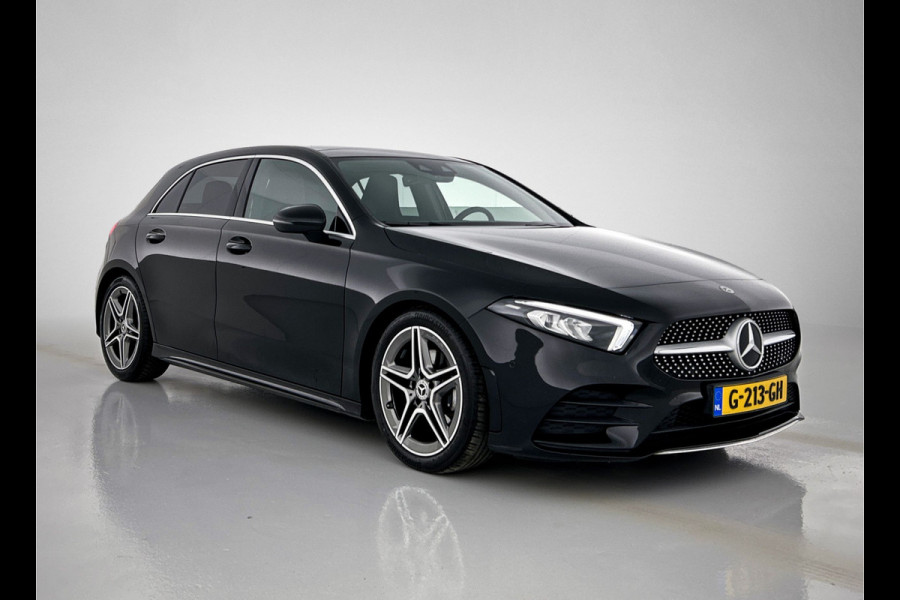 Mercedes-Benz A-Klasse 160 Business Solution AMG | 5 spaaks lichtmetalen velgen | Navigatie | Parking support | Inclusief 24 maanden Mercedes-Benz Certified garantie voor Europa. / Auto Show Tilburg