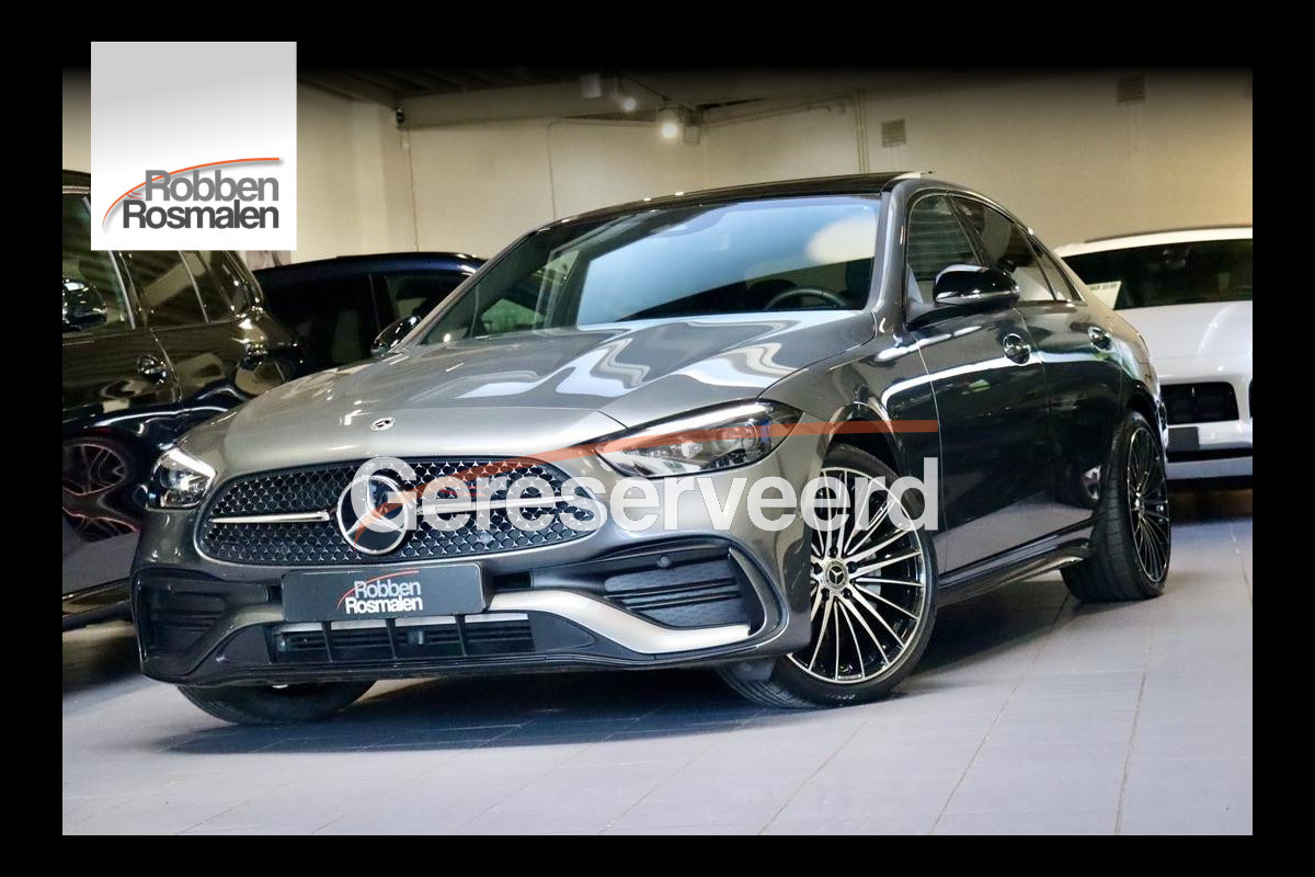 Mercedes-Benz C-Klasse 300 e AMG|PANO|HEAD-UP|TrkHK|19 inch Mercedes-Benz C-Klasse 300 e AMG|PANO|HEAD-UP|TrkHK|19 inch