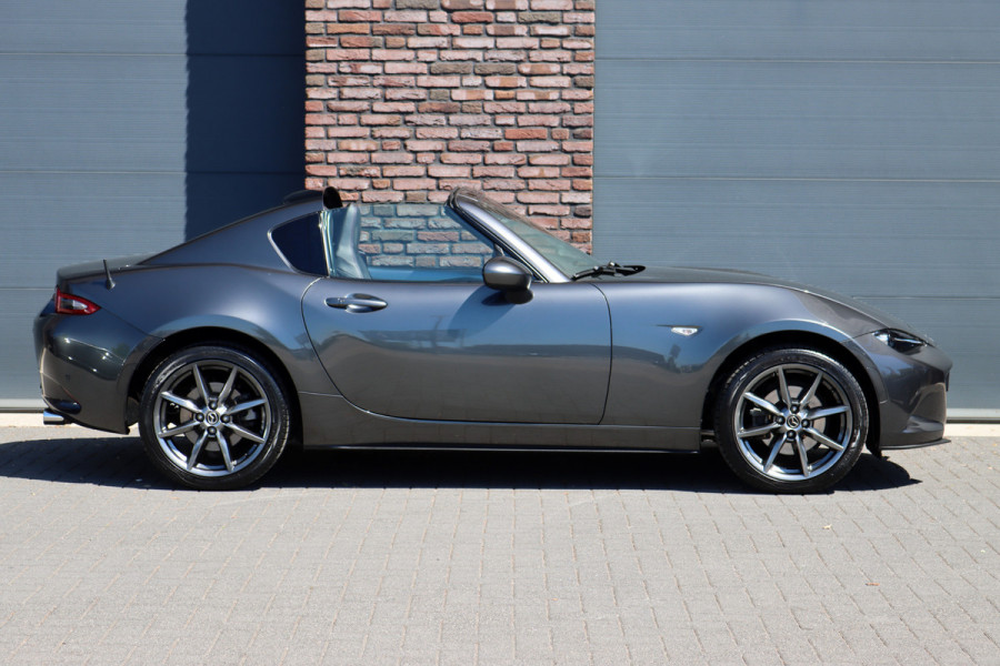 Mazda MX-5 RF 2.0 SkyActiv-G 160 GT-M | Navigatiesysteem | Bose | Leder | Apple Carplay | Stoelverwarming | Dodehoekassistent | Cruise Control | Elek. Clima |