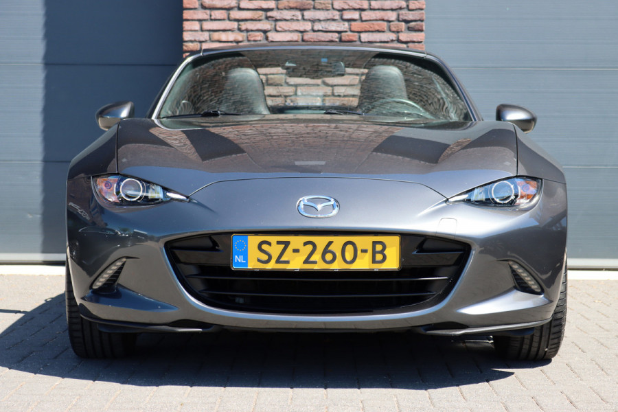 Mazda MX-5 RF 2.0 SkyActiv-G 160 GT-M | Navigatiesysteem | Bose | Leder | Apple Carplay | Stoelverwarming | Dodehoekassistent | Cruise Control | Elek. Clima |