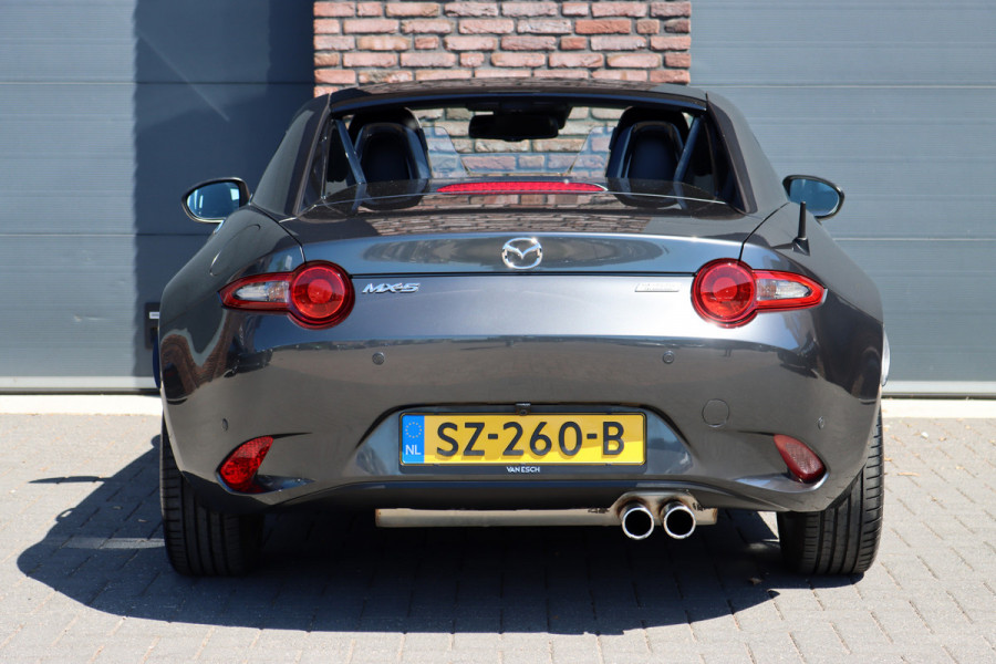 Mazda MX-5 RF 2.0 SkyActiv-G 160 GT-M | Navigatiesysteem | Bose | Leder | Apple Carplay | Stoelverwarming | Dodehoekassistent | Cruise Control | Elek. Clima |