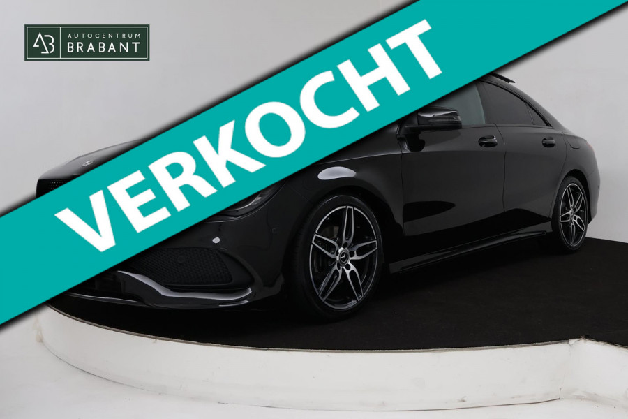 Mercedes-Benz CLA-Klasse 180 Business Solution AMG (PANORAMADAK, STOELVERWARMING, PARKEERSENSOREN, AUTOMAAT, CAMERA)