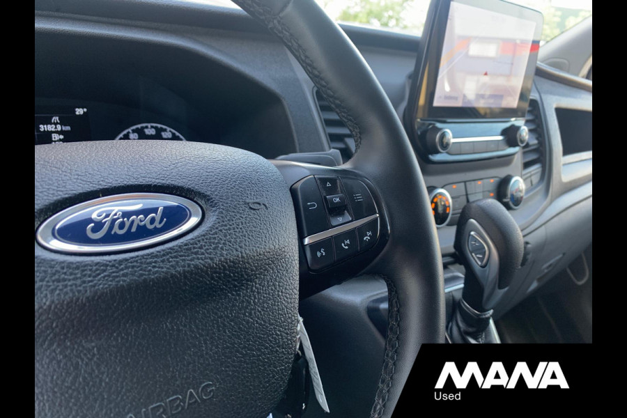 Ford Transit Custom 300 2.0 130pk TDCI L2H1 Automaat Limited LMV Cruise Airco Camera Bluetooth Sensoren LED NAVI Verwarmde-Voorruit/Spiegels Laadrui