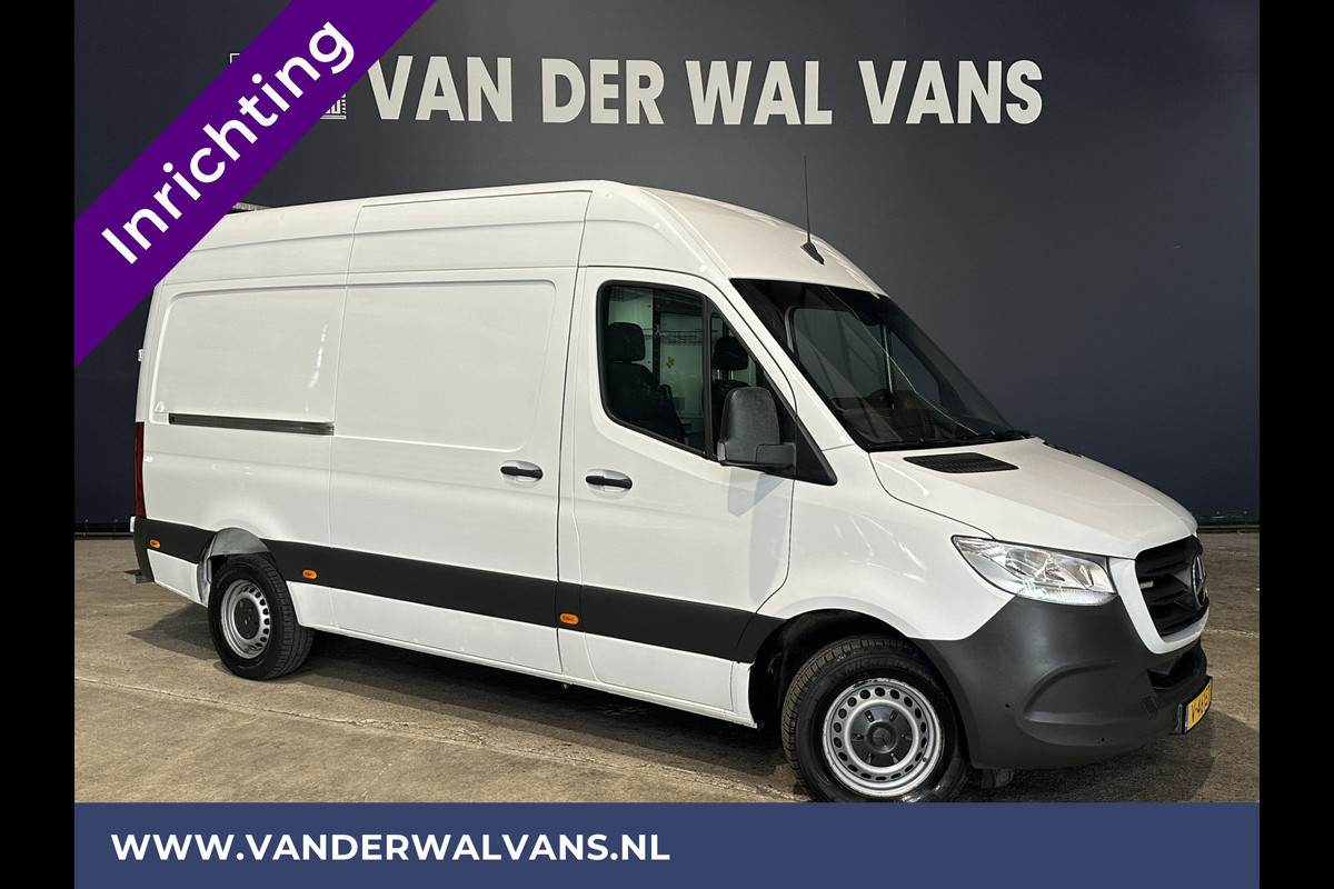 Mercedes-Benz Sprinter 316 CDI 163 pk L2H2 inrichting Euro6 Airco | 2800kg Trekhaak | Camera | Apple Carplay | Parkeersensoren inklapbare spiegels, standkachel, cruisecontrol, MBUX, Android auto Mercedes-Benz Sprinter 316 CDI 163 pk L2H2 inrichting Euro6 Airco | 2800kg Trekhaak | Camera | Apple Carplay | Parkeersensoren inklapbare spiegels, standkachel, cruisecontrol, MBUX, Android auto