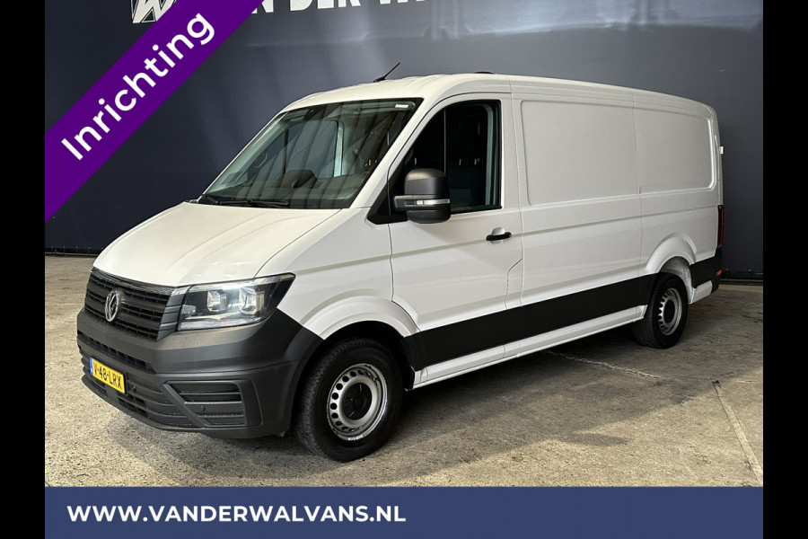 Volkswagen Crafter 2.0 TDI 140 pk L3H2 L2H1 Inrichting Euro6 Airco | Camera | Apple Carplay | Andoid Auto 3000kg Trekhaak, Parkeersensoren, Bijrijdersbank