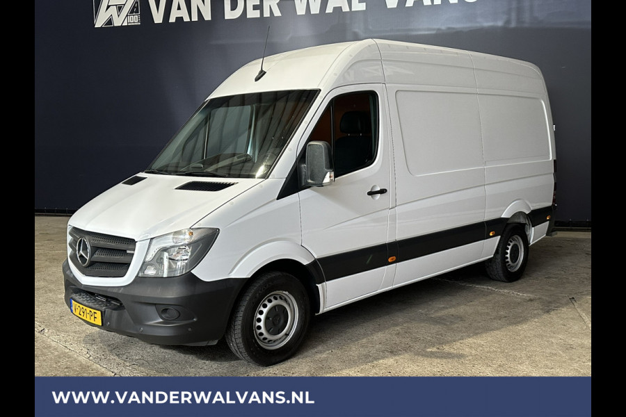 Mercedes-Benz Sprinter 316 CDI 164pk L2H2 Euro6 Airco | 2800kg Trekhaak | Omvormer | Cruisecontrol parkeersensoren, chauffeursstoel