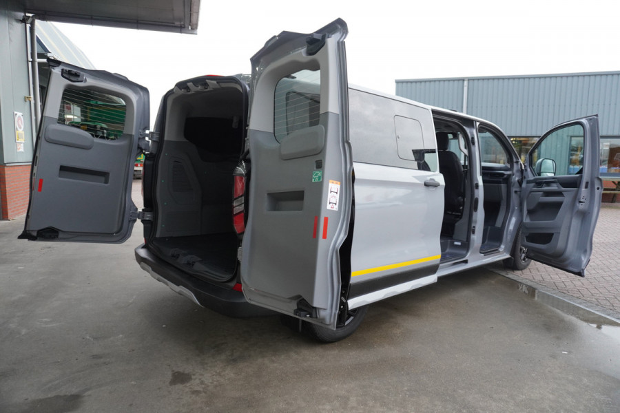Ford Transit Custom 320L 2.0 TDCI 170PK L2H1 Trail DubbelCabine AWD Automaat Schuifdeur L/R Nr. V113 | Climate | Adap.Cruise | Navi | 360Camera | Blis DEMO