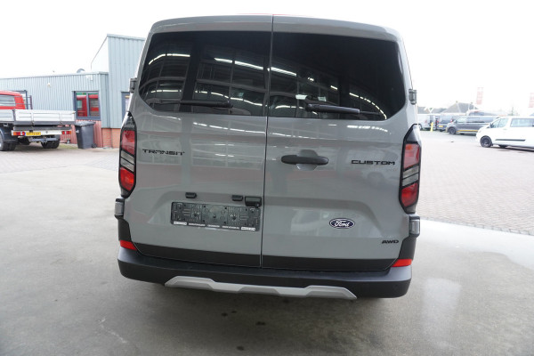 Ford Transit Custom 320L 2.0 TDCI 170PK L2H1 Trail DubbelCabine AWD Automaat Schuifdeur L/R Nr. V113 | Climate | Adap.Cruise | Navi | 360Camera | Blis DEMO