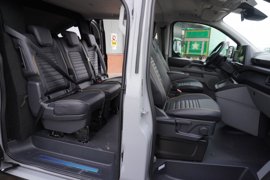 Ford Transit Custom 320L 2.0 TDCI 170PK L2H1 Trail DubbelCabine AWD Automaat Schuifdeur L/R Nr. V113 | Climate | Adap.Cruise | Navi | 360Camera | Blis DEMO