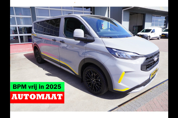 Ford Transit Custom 320L 2.0 TDCI 170PK L2H1 Trail DubbelCabine AWD Automaat Schuifdeur L/R Nr. V113 | Climate | Adap.Cruise | Navi | 360Camera | Blis DEMO