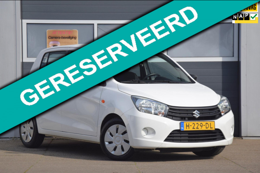 Suzuki Celerio 1.0 Comfort Airco / Bluetooth audio / 400kg trekgewicht! 5 persoons! NL auto /