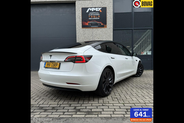 Tesla Model 3 Performance MiC AMD RYZEN MMX PILLAR DELETE