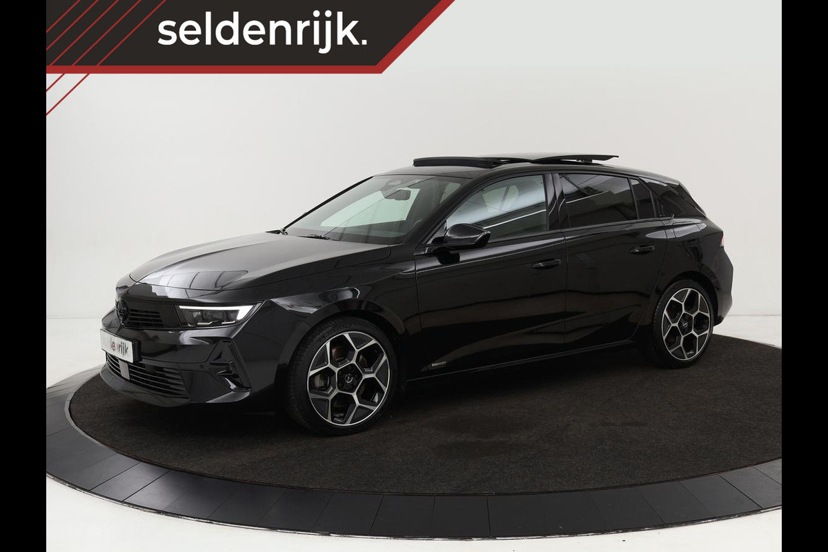 Opel Astra 1.6 Turbo Plug In Hybrid Ultimate GS | Panoramadak | Stoelventilatie | Head-Up | Leder | Massage | Trekhaak | Adaptive cruise | 360 camera | Full LED | Achterbankverwarming Opel Astra 1.6 Turbo Plug In Hybrid Ultimate GS | Panoramadak | Stoelventilatie | Head-Up | Leder | Massage | Trekhaak | Adaptive cruise | 360 camera | Full LED | Achterbankverwarming