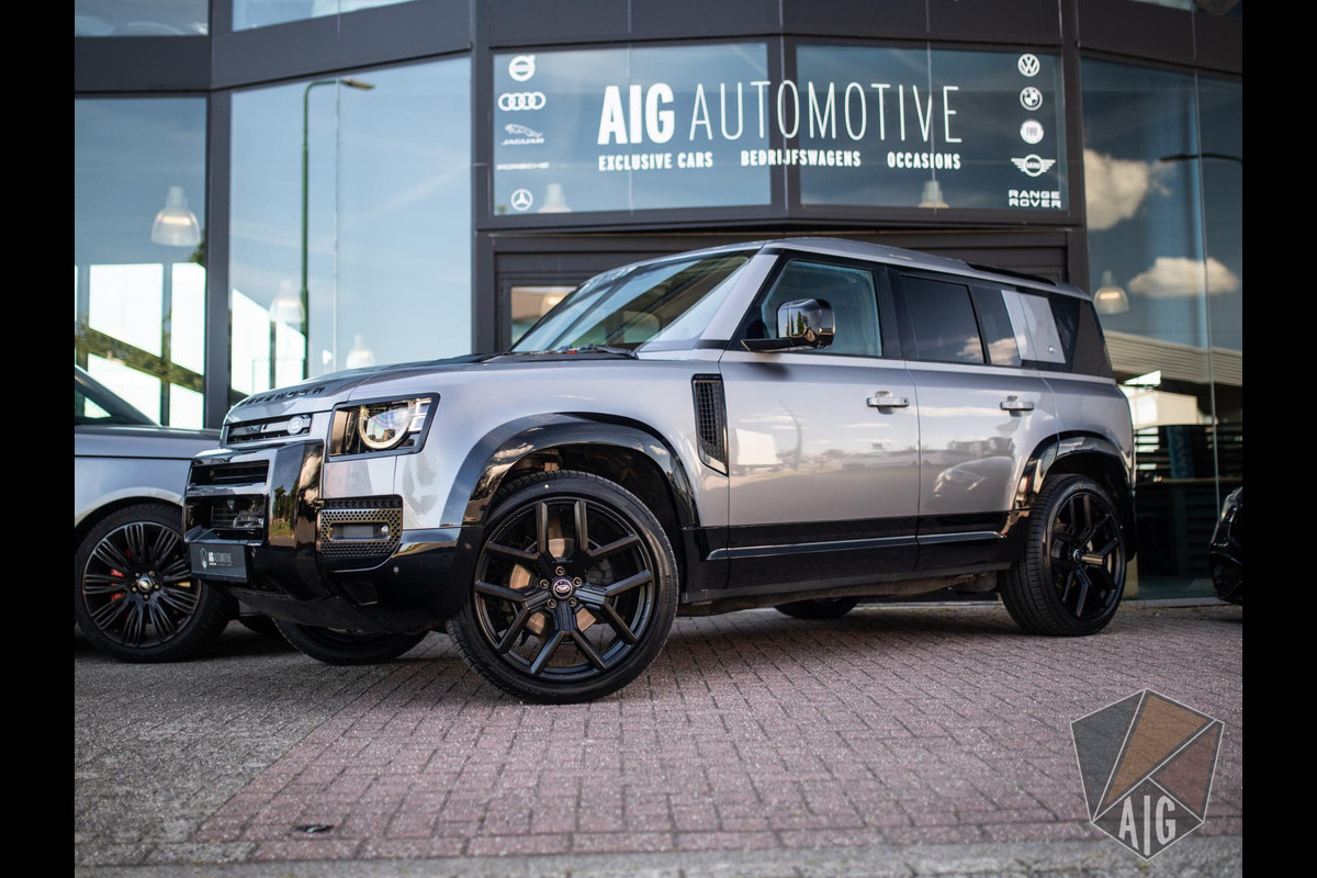 Land Rover Defender 110 2.0 D200 110 HSE X-Dynamic | Luchtvering | Meridian | Leder | 360° Camera | Keyless | 23" Land Rover Defender 110 2.0 D200 110 HSE X-Dynamic | Luchtvering | Meridian | Leder | 360° Camera | Keyless | 23"