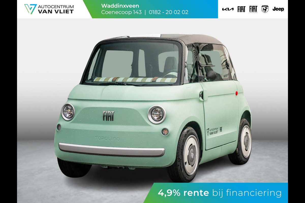 Fiat TOPOLINO Base | Uit voorraad leverbaar | Actieradius 75km Fiat TOPOLINO Base | Uit voorraad leverbaar | Actieradius 75km