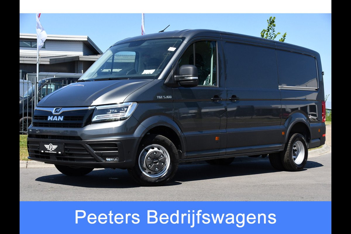 MAN TGE 50 2.0 5.160 L3H2 Adaptieve Cruise, Camera, Dubbel Lucht, 165PK, LED, Clima, Automaat, FULL OPTIONS! MAN TGE 50 2.0 5.160 L3H2 Adaptieve Cruise, Camera, Dubbel Lucht, 165PK, LED, Clima, Automaat, FULL OPTIONS!