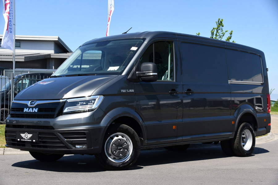 MAN TGE 50 2.0 5.160 L3H2 Adaptieve Cruise, Camera, Dubbel Lucht, 165PK, LED, Clima, Automaat, FULL OPTIONS!