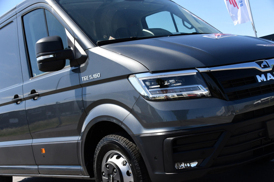 MAN TGE 50 2.0 5.160 L3H2 Adaptieve Cruise, Camera, Dubbel Lucht, 165PK, LED, Clima, Automaat, FULL OPTIONS!