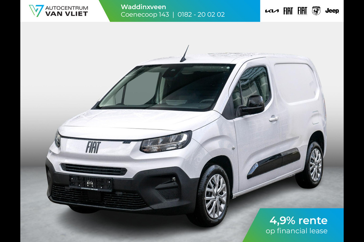 Fiat Doblò 1.5D 100pk L1 1000kg | Uit voorraad leverbaar | Clima | Pack Winter | Trekhaak | 16" | Pack Look | Keyless | Camera | Apple Carplay Fiat Doblò 1.5D 100pk L1 1000kg | Uit voorraad leverbaar | Clima | Pack Winter | Trekhaak | 16" | Pack Look | Keyless | Camera | Apple Carplay