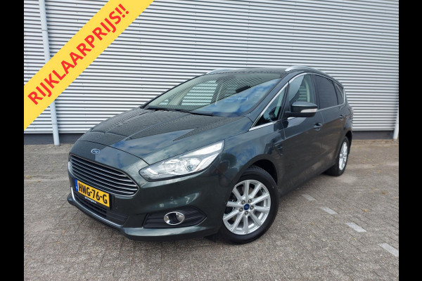 Ford S-Max 1.5 Titanium, airco,trekhaak,navigatie,stoelverwarming,parkeersensoren,